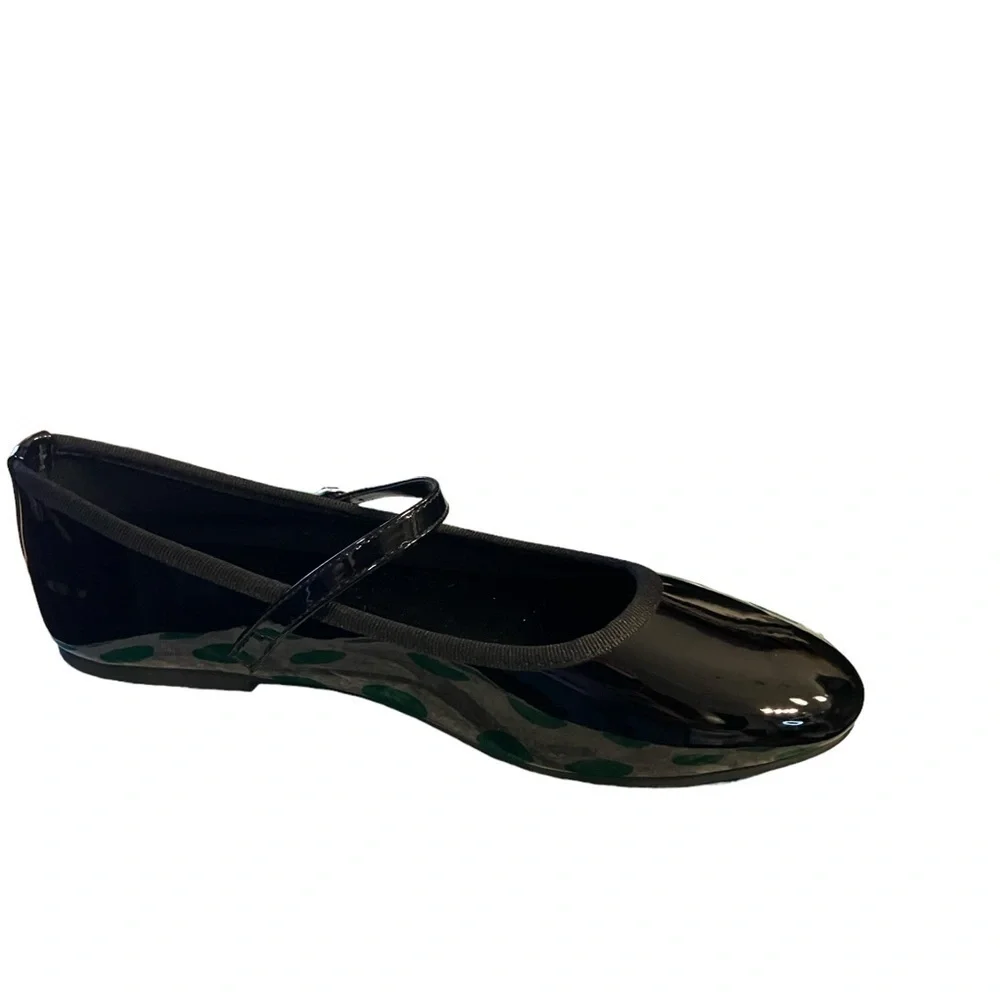 Soda Glossy Buckle Mary Jane Flats Size 9 NWT - Picture 7 of 8